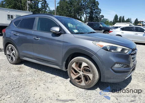 2017 Hyundai Tucson Limited from USA, damaged, VIN KM8J3CA24HU288473